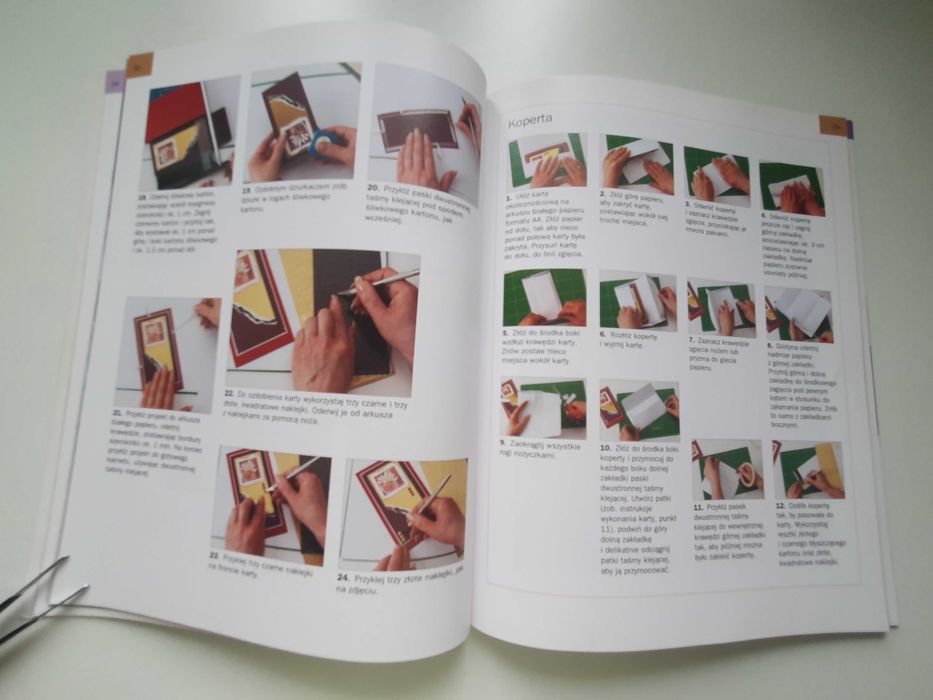 Stemplem i tuszem robimy kartki - Kim Reygate