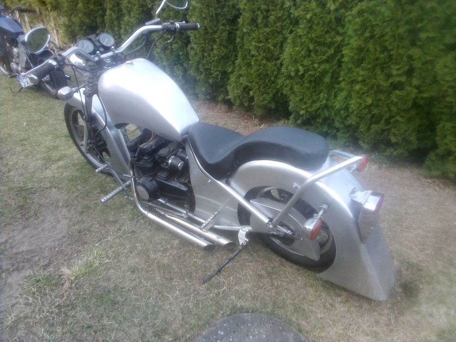 Kawasaki custom bagger
