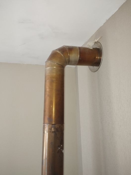 Камин фен на дровах