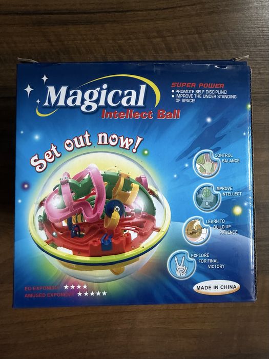 Магічна куля -3д лабіринт
