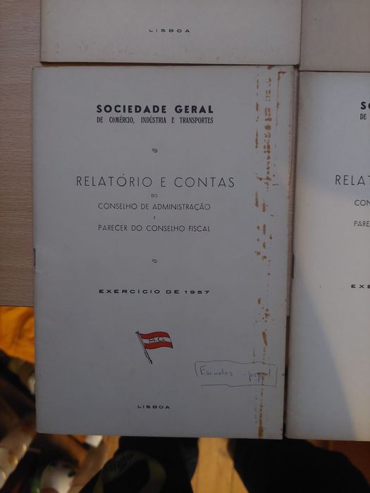 Marinha mercante sociedade geral relatórios contas