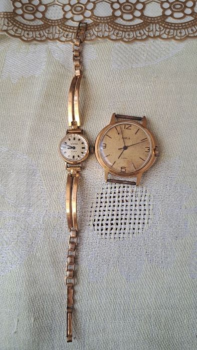 Часы позолоченные