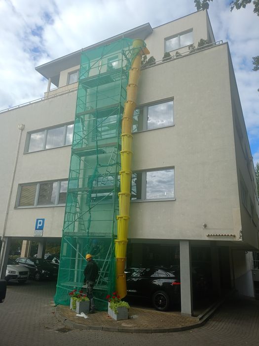 Wynajem rusztowań aluminiowych jezdnych, elewacyjnych