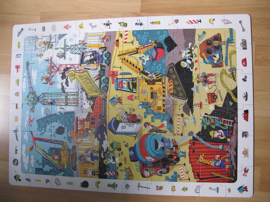 Puzzle CzuCzu na budowie