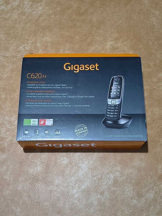 Telefone sem fios Gigaset C620 DECT c/ 2 bases, 2 carregadores e auricular