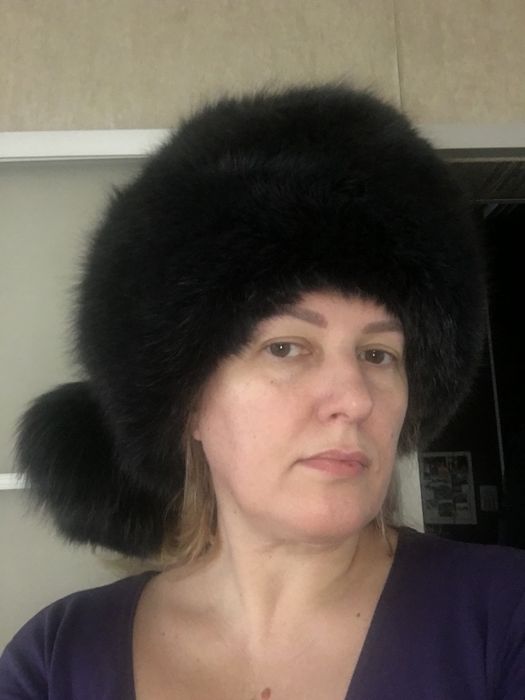 Шапка женская песцовая