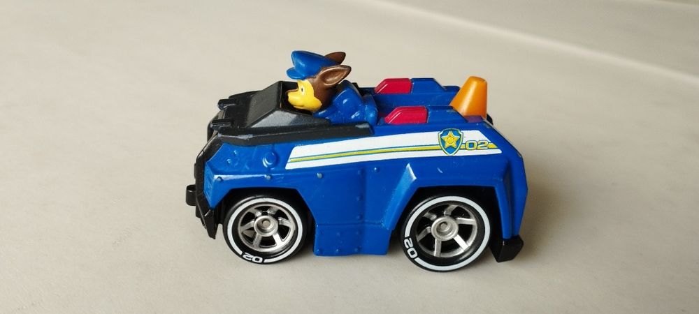 Mini veículo Patrulha Pata - carro metálico