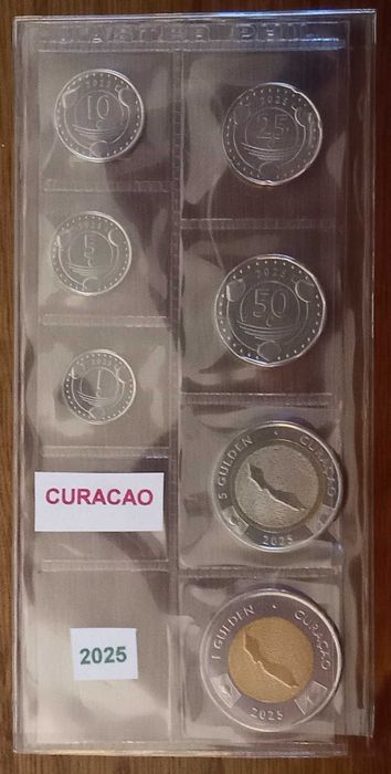 Curacao - - - - - Set Anual de Moedas 2025
