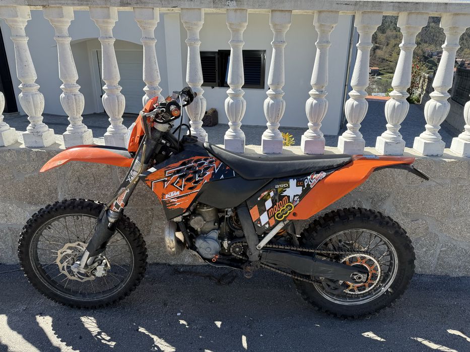KTM 250 EXC  de 2008