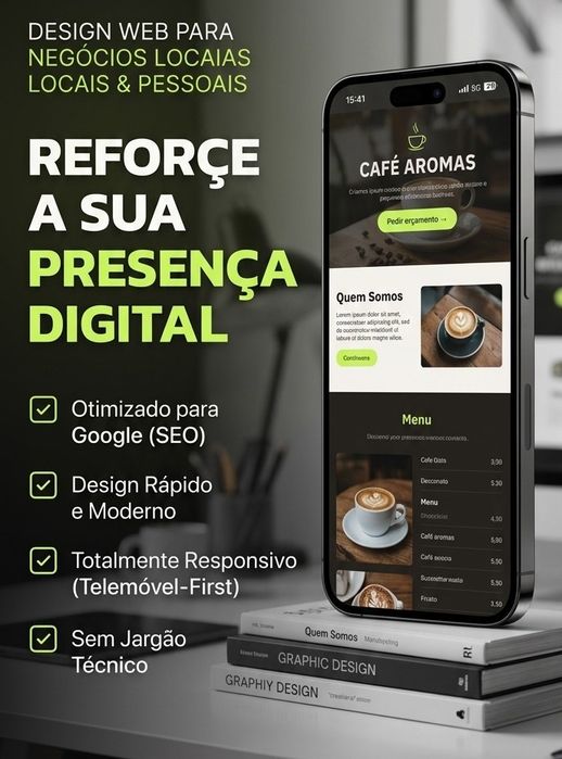 Criação de Websites Simples e Profissionais para Pequenas Empresas