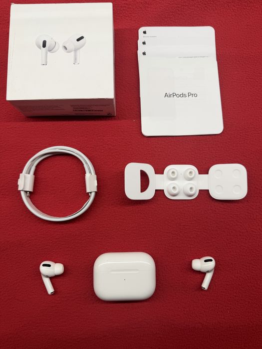 Słuchawki Apple AirPods Pro 1gen A2084 bezprzewodowe + GRATIS