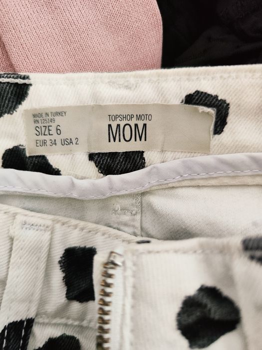 Spodenki szorty wysoki stan Topshop