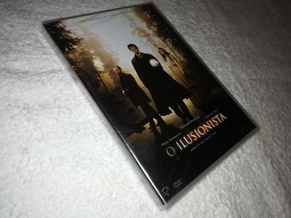 o ilusionista (filme/dvd) com edward norton - novo