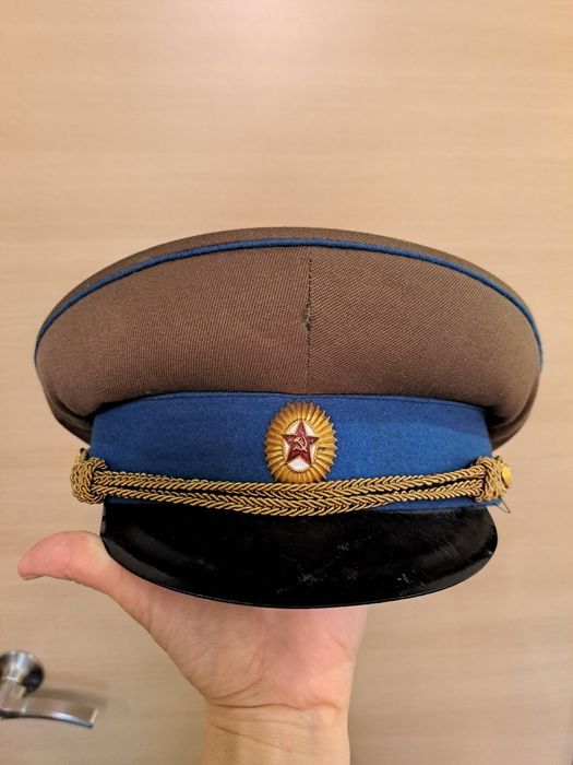 Кашкети СРСР офіцерські 57 розмір. Парадний (КДБ/ПДВ) та повсякденний. Нові