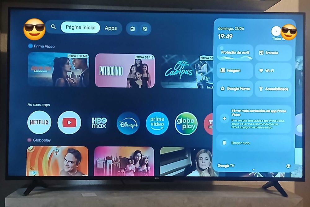 Smart TV TLC 55 polegadas