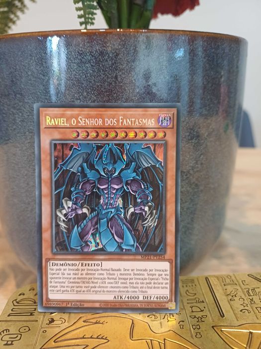 Carta Yu-Gi-Oh! - Raviel, o Senhor dos Fantasmas - 1ª Edição