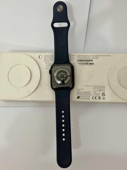 Apple Watch Series 9 - 45mm Preto - Como novo