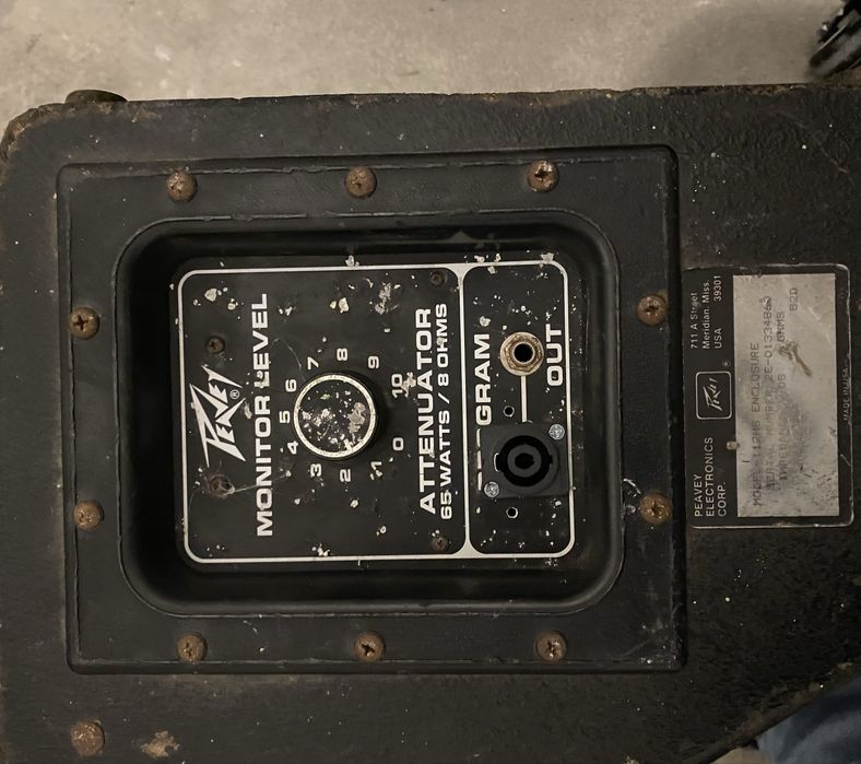 Coluna / monitor de palco Peavey