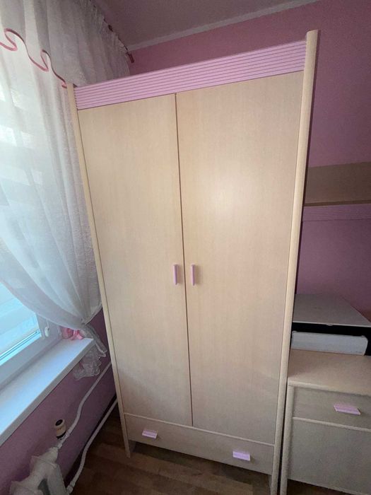 Komplet mebli Fan Faro marki Meble Wójcik dla dziewczynki.