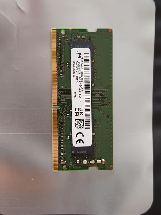 Pamięć RAM 16GB DDR4 SO-DIMM do laptopa Micron