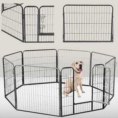 Металлический манеж вольєр для собак и щенков высота 80 см вес 20 кг