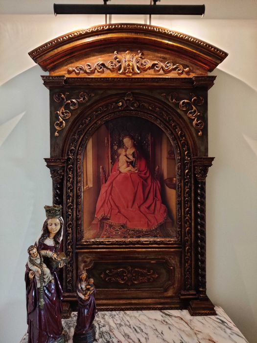 Retábulo com "Madonna di Lucca"