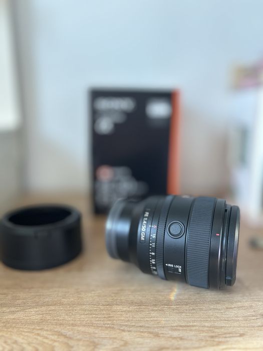 Lente Sony FE 50mm f/1.4 GM