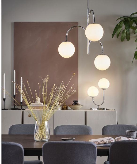 Candeeiro suspenso c/3 braços