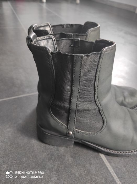 Clarks __ botki damskie klasyczne khaki