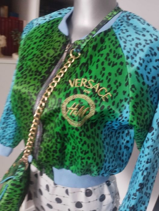 Kurtka bomberka + torebka Versace for H&M