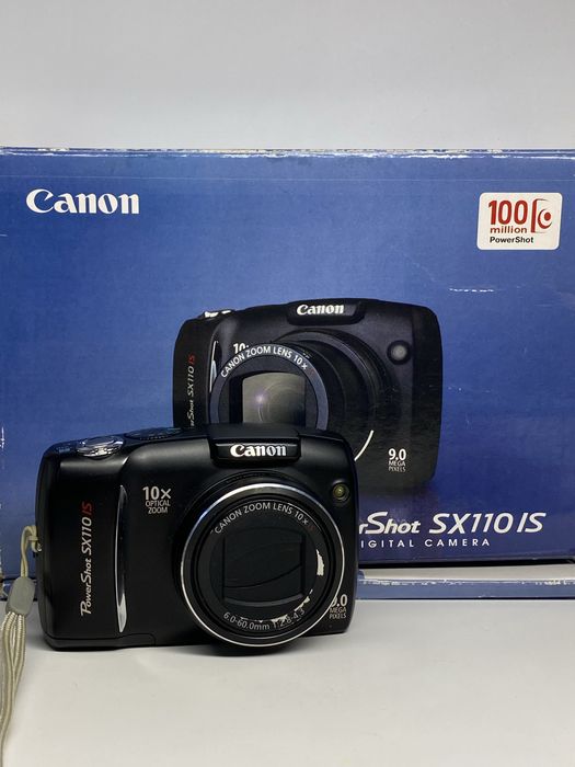 186001 現状品 canon キャノン デジタルカメラ PowerShot SX110 IS  ブラック [250514HM120153] キヤノン、3型液晶の10倍ズーム機「PowerShot SX110 IS」