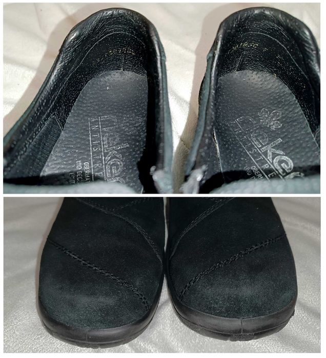 Туфли Rieker Австрия кожа - замш 41 размер