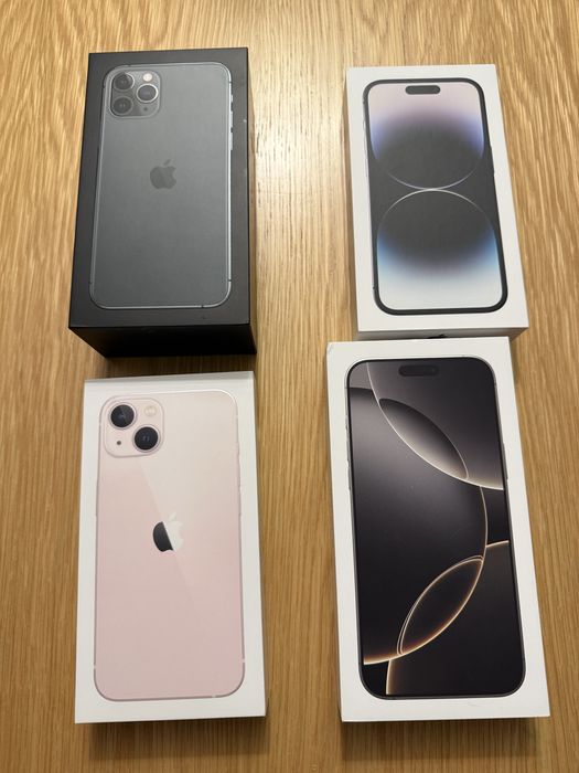 Caixas diversas Apple