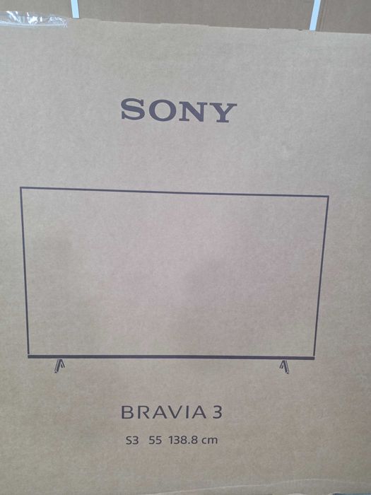 Smart TV Sony BRAVIA 3 55" (K-55S35B.CEI) - 4K HDR / Google TV - Novo
