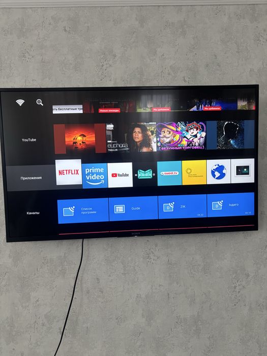 Телевізор 43 дюйми Sony