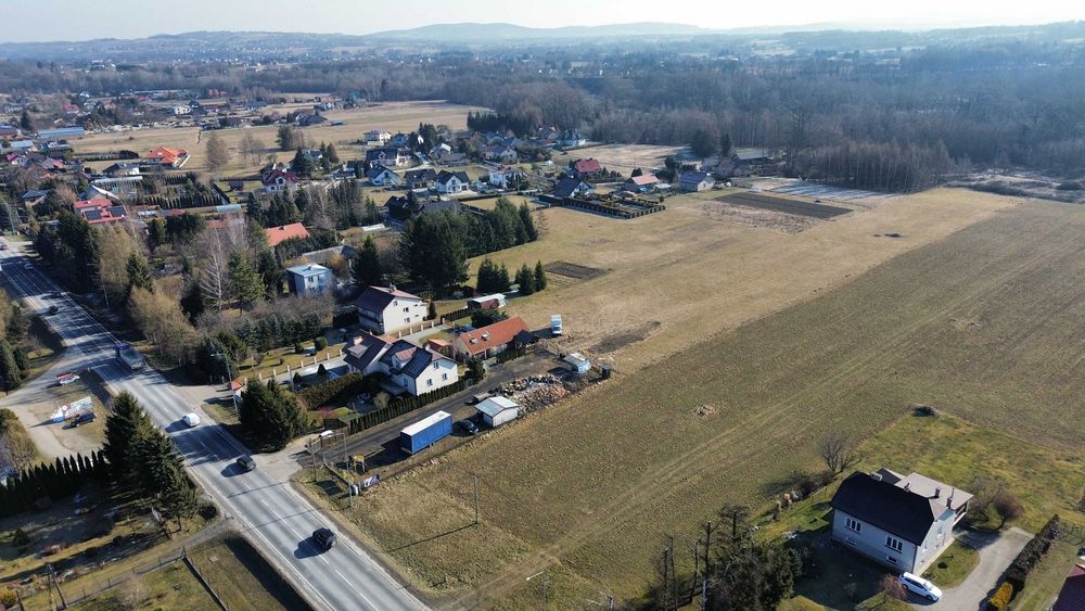 Sprzedam działkę budowlaną 8,40ar w Gorlicach na ul.Bieckiej - Widok 5