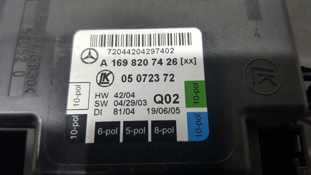 CENTRALINA/BOMBA FECHO CENTRAL MERCEDES CLASE B (W245) 200 CDI (245.208)