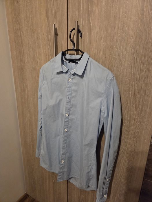 Trzy koszule (w tym jedna nowa) H&M, Reserved, Cropp | rozmiar S (172)