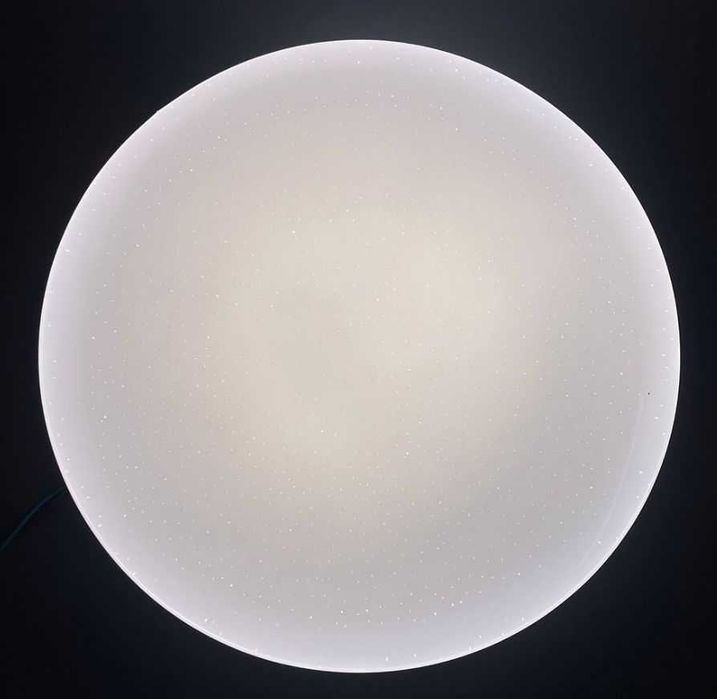 Стельова LED люстра Срібло 24-90W – світильник, бра, пульт