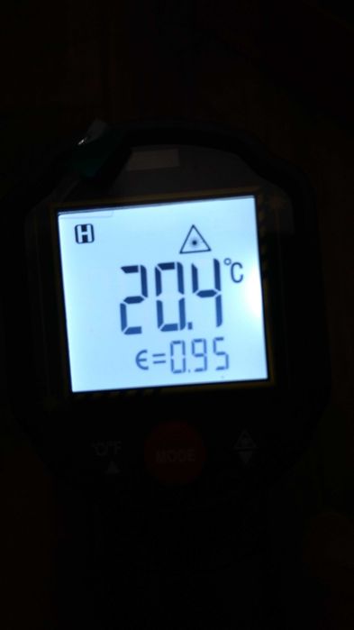 Pirometr Laserowy Termometr na podczerwień Bezdotykowy -50 +600 C LCD