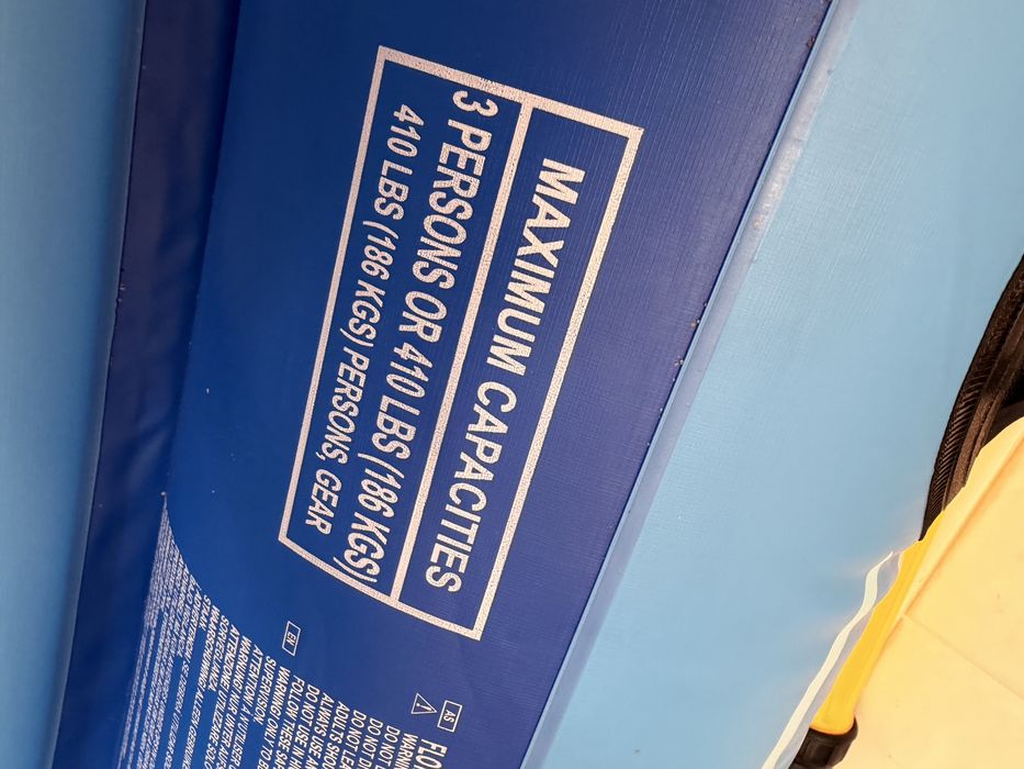 Barco a remos para 3 pessoas