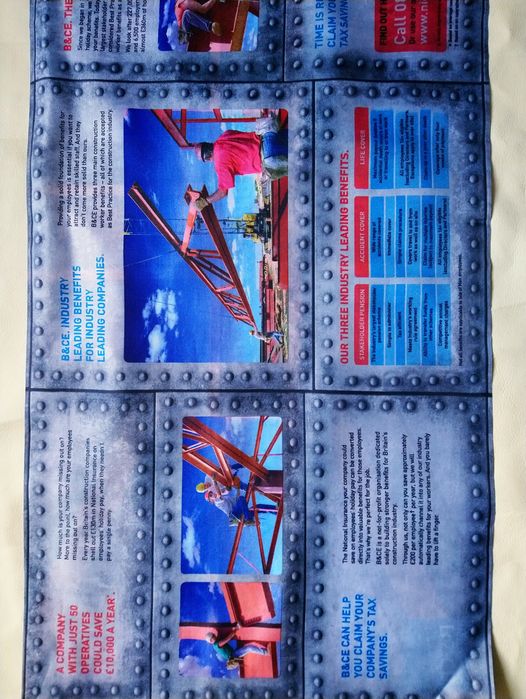 Плакат подвійний рекламний B&CE