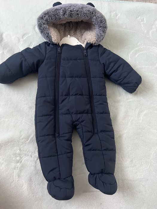 Новий зимовий комбінезон, розмір 0-3 місяців (до 5.5 кг) — стан ідеал!