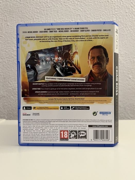 Jogo Crime Boss PS5