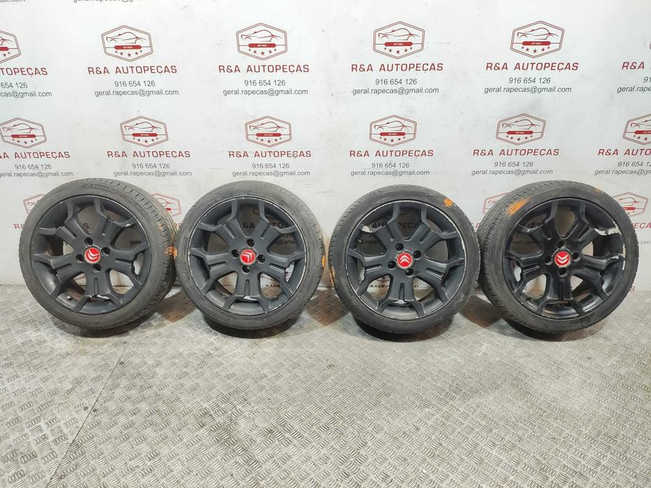 Conjunto de Jantes Ronal R17 Citroen DS3 Original