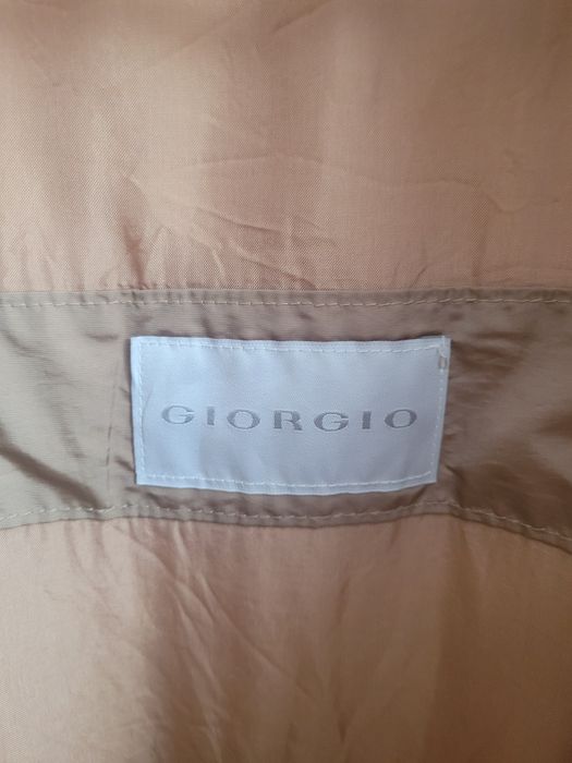 Kurtka damska pikowana przejściowa wiosenna Giorgio brąz camel XL