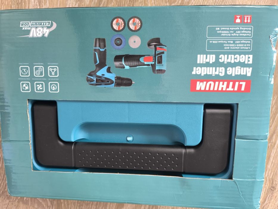 Mini Rebarbadora + Aparafusadora