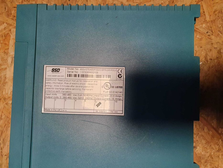 Falownik SSD Drives 650 Series – 0.75 kW