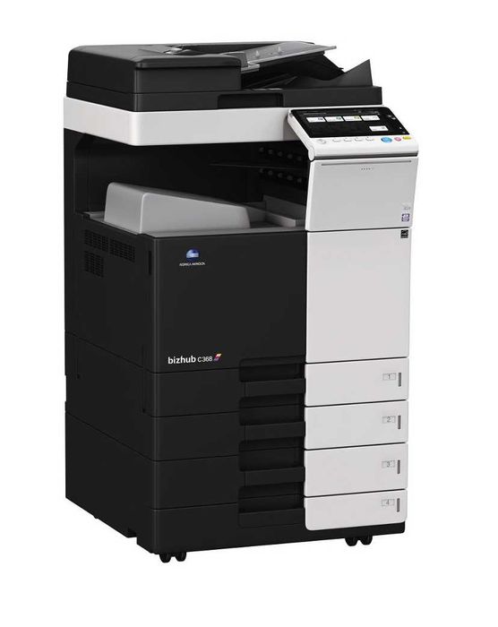 Konica Minolta Bizhub c368 laserowe kolorowe urządzenie