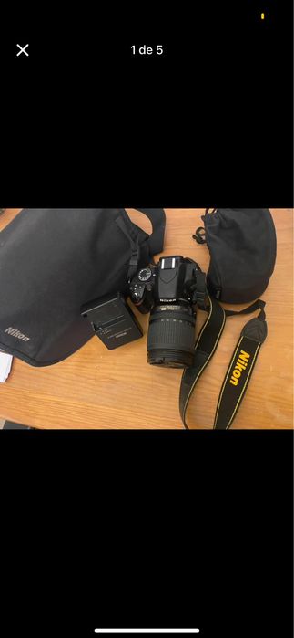 Vendo Nikon D3200 + mala